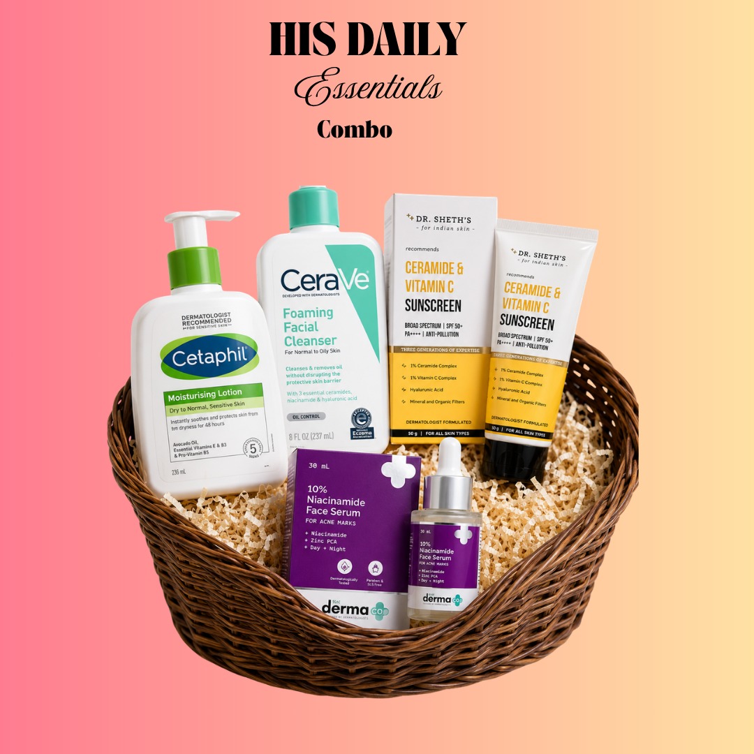 His Daily Essentials Combo(pre order or KTM only)
