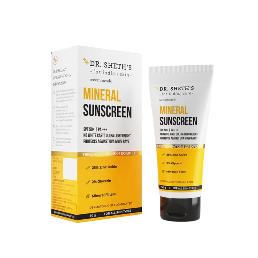 Dr. Sheth's Mineral Sunscreen 50gm
