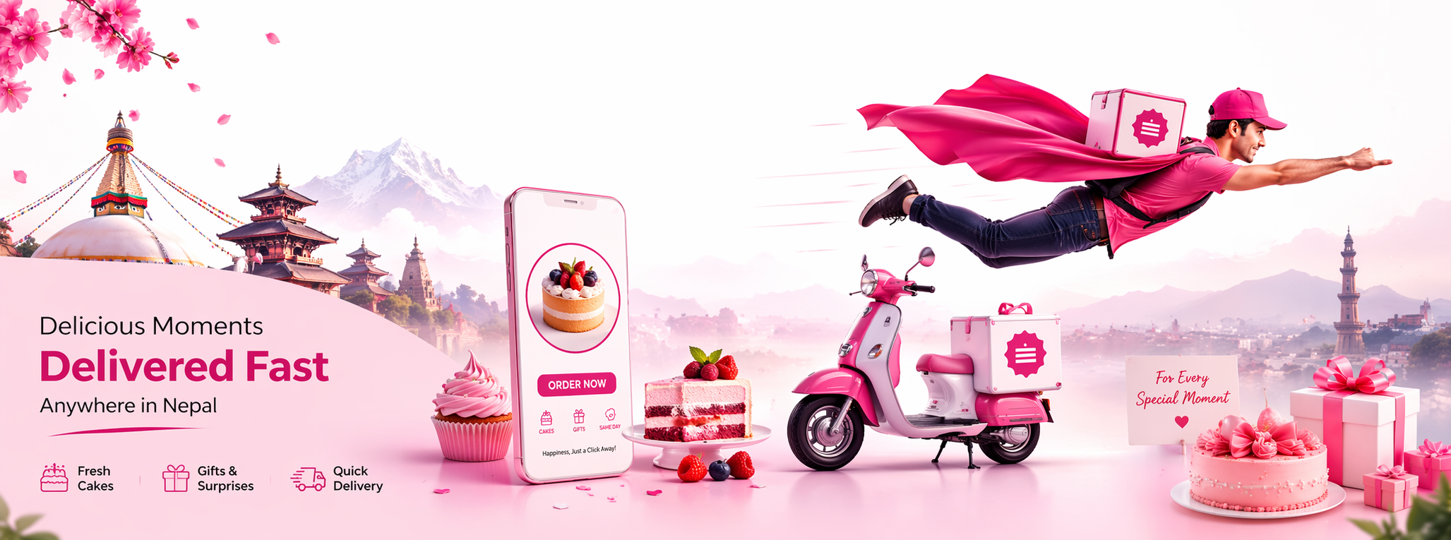 Cake To Nepal promo
