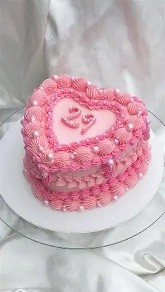 Heart shape design cake(KTM, chitwan and Butwal only)